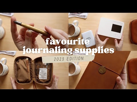 Видео: мои любимые принадлежности для ведения дневника в 2023 году 🌟