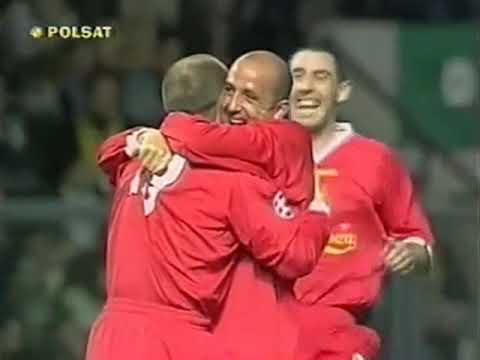 Видео: ЛЧ 2001-02 1гр этап Группа B 5 тур  Боавишта Ливерпуль  обзор ТВ Польша