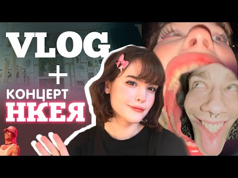 Видео: VLOG студента-дизайнера😈🎨И концерт нкея