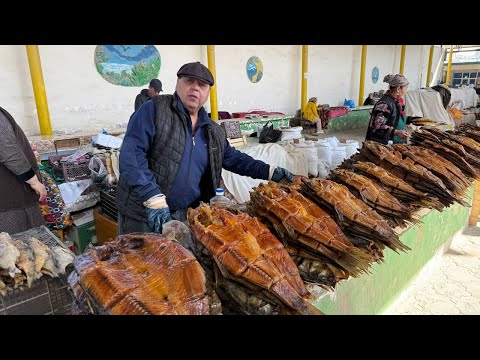 Видео: Как  Узбеки Жарят Рыбу!Каракалпакстан.Узбекистан.