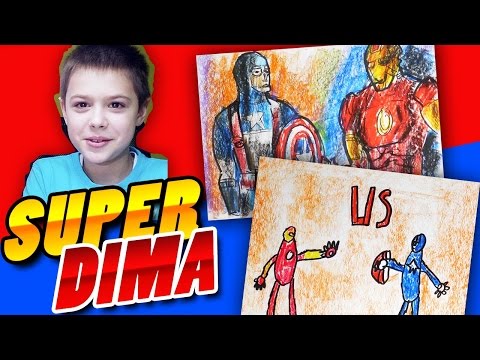 Видео: Железный Человек VS Капитан Америка, Первый мститель: Противостояние