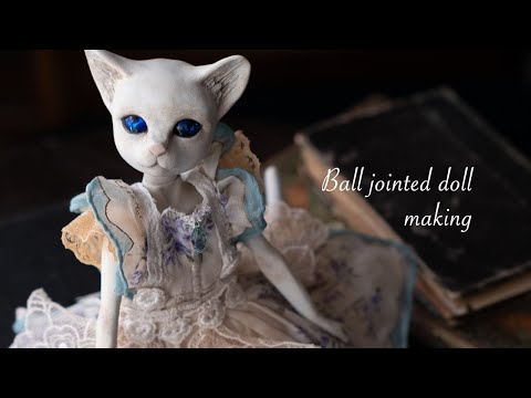 Видео: Изготовление Фантазийной кошечки (шарнирная кукла-кошка)
