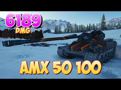 Видео: AMX 50 100 - 3 Фрагов 6.1K Урона • Бывшая легенда! • Мир Танков