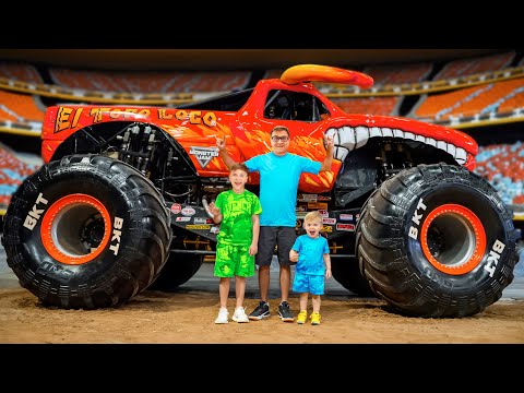 Видео: Рома и Диана посетили MONSTER JAM Show 2024