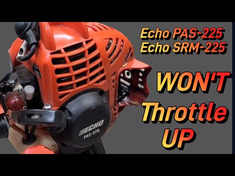 Видео: Как починить триммер Weed Eater, который не набирает обороты SRM-225 PAS-225 или любой другой дву...