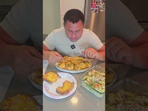 Видео: Ужин мукбанг вкусно 😋....