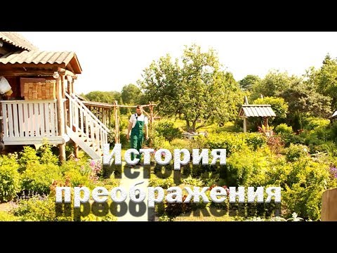 Видео: До и после. Как изменился наш участок за 4 года?