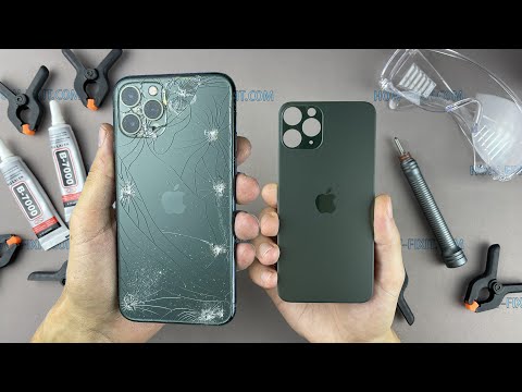 Видео: iPhone 11 Pro замена стекла без разборки телефона