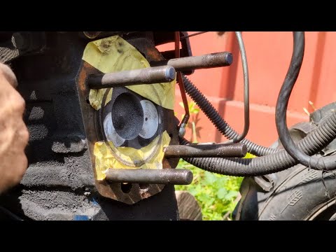 Видео: Как просверлить в поршне углубления под клапаны?