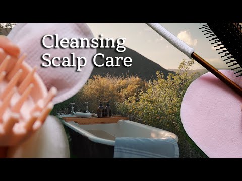 Видео: ASMR / SUB Уход за лицом и кожей головы в Forest Spa🧖‍♀️🛀🌳 (без разговоров)