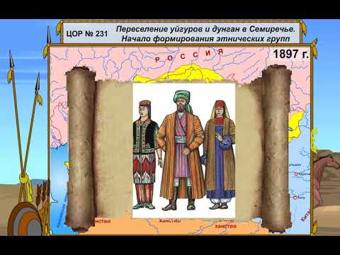 Видео: Переселение уйгур и дунган в Семиречье