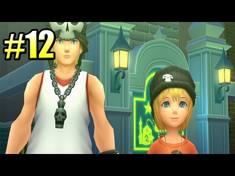 Видео: Kingdom Hearts Dream Drop Distance HD {PS4} прохождение #11 — Зажатый Между Мирами