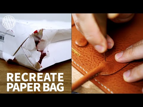 Видео: Новая жизнь порванного бумажного пакета