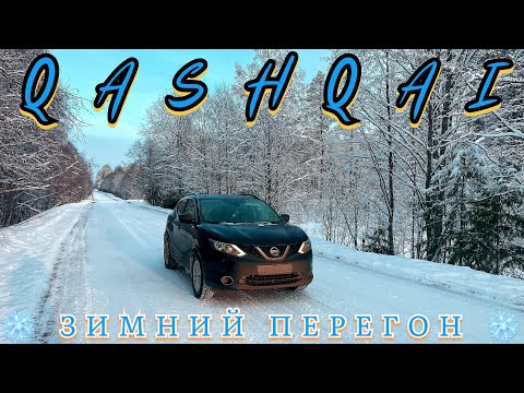 Видео: ЗИМНИЙ перегон из Санкт-Петербурга. Так ли хорош QASHQAI? #перегон #nissanqashqai