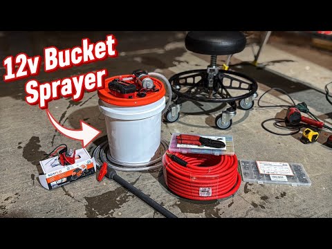 Видео: Как сделать опрыскиватель из 5-галлонного ведра! Все этапы и список деталей