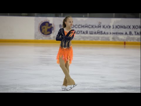 Видео: Защитила 2ой спортивный разряд! Босова Алиса, КП, 9 лет, фигуристка