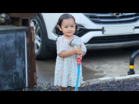 Видео: [SUB] РУДА отлично провел время с папой, используя только шланг для воды. 💦