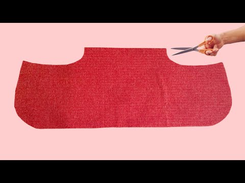 Видео: Вырежьте и сшейте за 10 минут, продайте и заработайте!