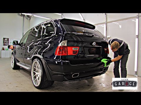 Видео: Кварцевое стекло GYEON QUARTZ для BMW X5 E53 4.8iS!!!