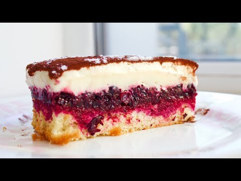 Видео: НЕЖНЕЙШИЙ ЧЕРНОСМОРОДИНОВЫЙ ТОРТ С МАСКАРПОНЕ