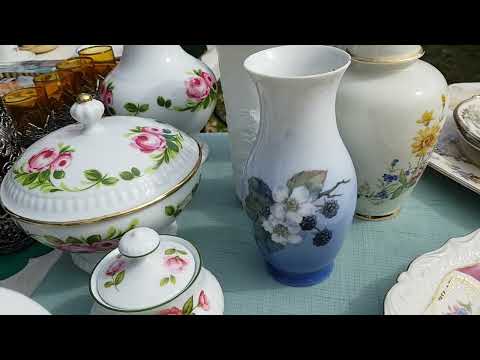 Видео: Ādaži. Необыкновенные рыбы. Музыкальные шкатулки. И много посуды.Krāmu tirgus.Адажи барахолка.