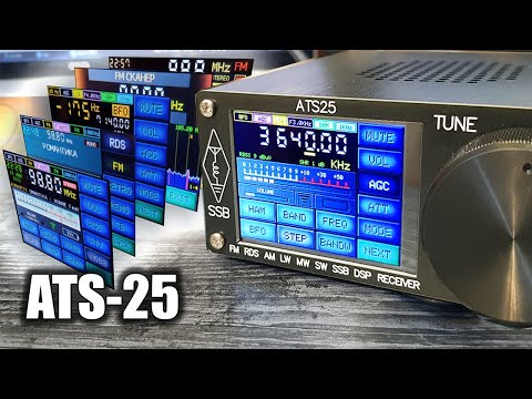 Видео: ATS-25 SSB DSP приемник с прошивкой Binns MOD