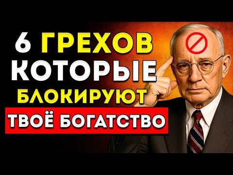Видео: Бог Никогда Не Даст Тебе Богатство Если Ты Живешь В Плену У Этих 6 Грехов Наполеон Хилл