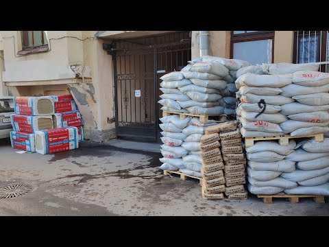 Видео: Протечки в квартире и в подвале. Стяжка по профлисту готовые и в процессе. Апрель 2025