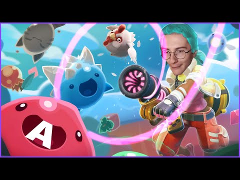 Видео: Олёша выращивает слаймов | Slime Rancher