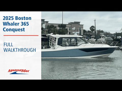 Видео: Boston Whaler 365 Conquest 2025 года | MarineMax Houston