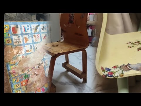 Видео: Переделка старой мебели. Div