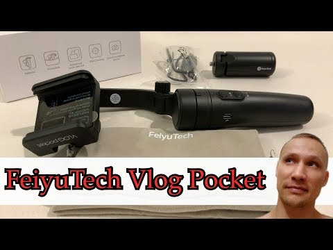 Видео: Стабилизатор для телефона FeiyuTech Vlog Pocket. Мобильное кино. Оборудование для видеографа.