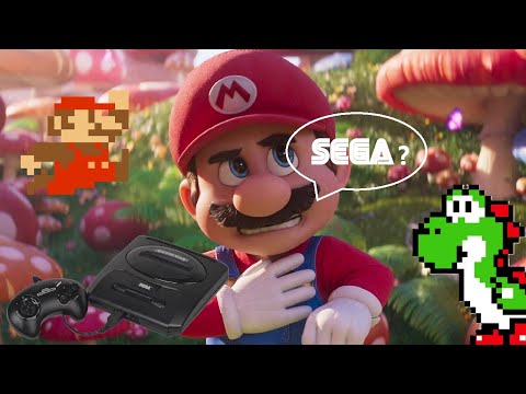 Видео: Пиратские игры для Sega: Super Mario Bros
