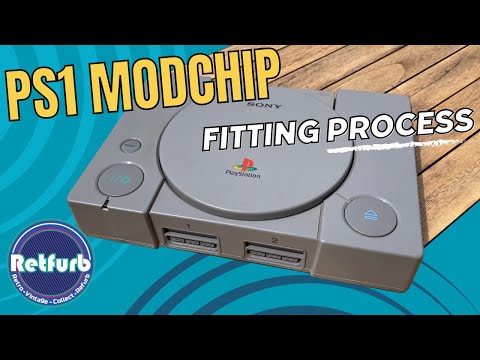 Видео: Установка и разборка модчипа для PlayStation 1 PS1. MM3. Retfurb Retro Gaming