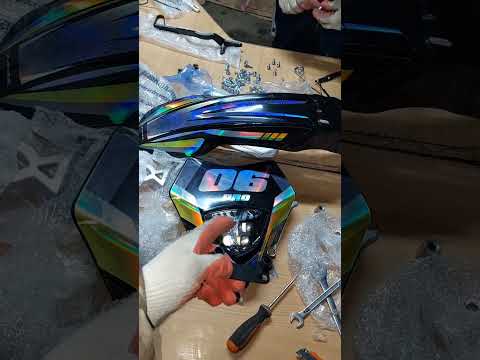 Видео: Инструкция сборки китайского мотоцикла эндуро 250 / 300 кубов