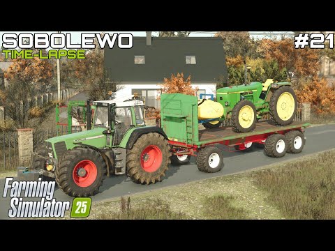 Видео: ПОДСОЛНЕЧНИК 🌻 УБОРКА И РАЗБРАСЫВАТЕЛЬ УДОБРЕНИЙ | Sobolewo | Farming Simulator 25 | КОНЕЦ