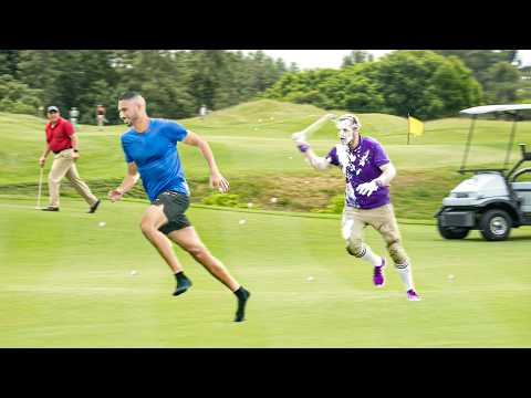 Видео: Розыгрыш «ПИРОГ В ЛИЦО»! *РАЗЪЯРЕННЫЙ ГОЛЬФИСТ НАПАДАЕТ НА МЕНЯ*