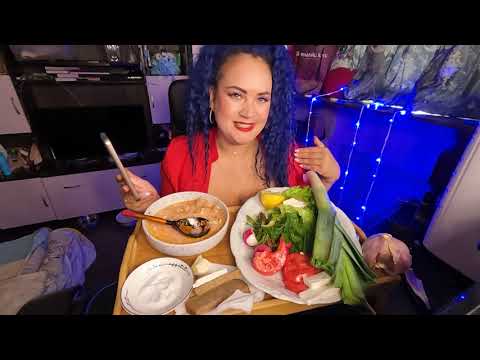 Видео: ✊ Отвечаю когда бьют! 👊✊ Домашний Борщ ;)) #мукбанг #mukbang