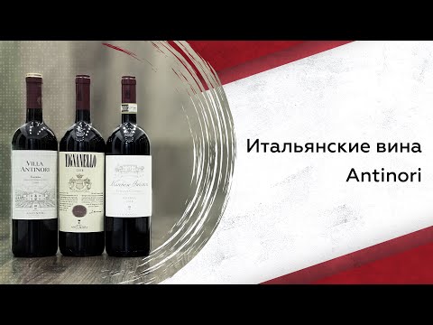 Видео: Итальянские вина Antinori