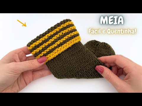 Видео: ЛЕГКИЙ И ИДЕАЛЬНЫЙ ВЯЗАНИЕ НОСКА