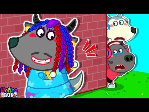 Видео: Вуууу! Это не моя мамочка! - Настоящая мама против фальшивой | Wolfoo Russian