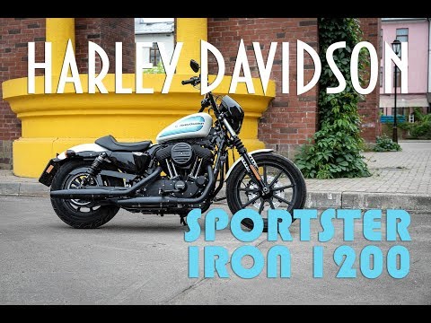 Видео: Harley Davidson Sportster Iron 1200. Назад в 70-е. Нераритетов обзор.