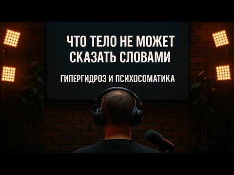 Видео: Что скрывает гипергидроз? Психосоматика, регрессия и тело, которое говорит.