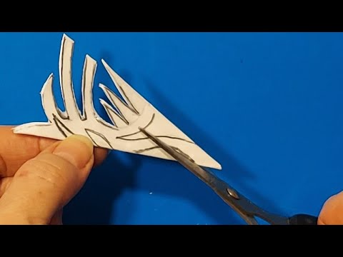 Видео: Все в ШОКЕ !!! От СНЕЖИНКИ глаз не ОТОРВАТЬ !! как вырезть #снежинки из бумаги #узорыдляснежинок diy