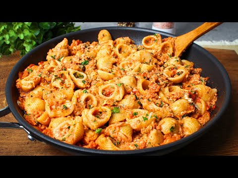 Видео: Невероятно вкусная паста, когда нет времени готовить! Дешево, быстро и очень вкусно!