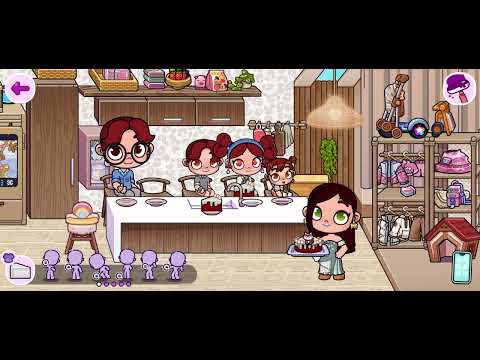 Видео: Моя семья аватар ворлд 🎀