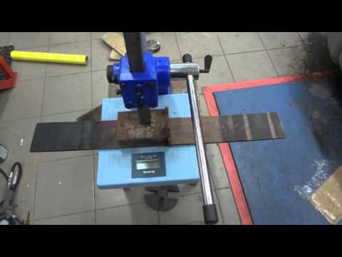 Видео: Triod MP2 Ручной реечный пресс. Обзор. Тест.