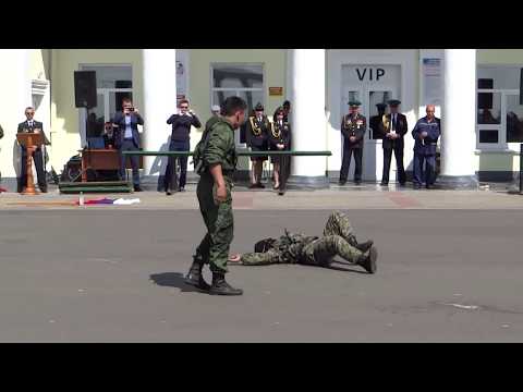 Видео: Показательное выступление пограничников! 100 лет Пограничным Войскам! 160 лет Хабаровску!