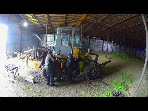 Видео: Сборка и испытание КПП на ТО-30. Перелив масла из бочек на МТЗ-80.