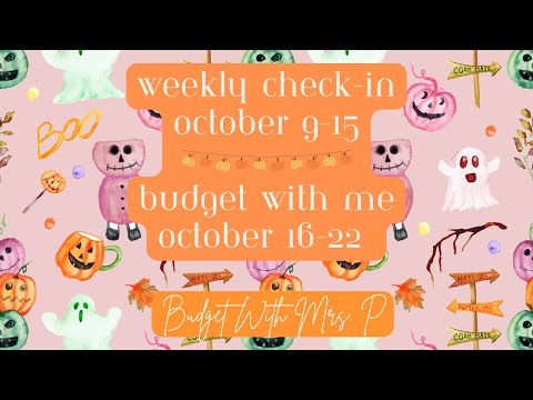 Видео: Еженедельная проверка (октябрь, неделя 2) | Бюджет вместе со мной (октябрь, неделя 3) | Бюджет с ...
